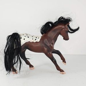 Grand Champions Prancing Mare Bay Blanket Appaloosa Horse